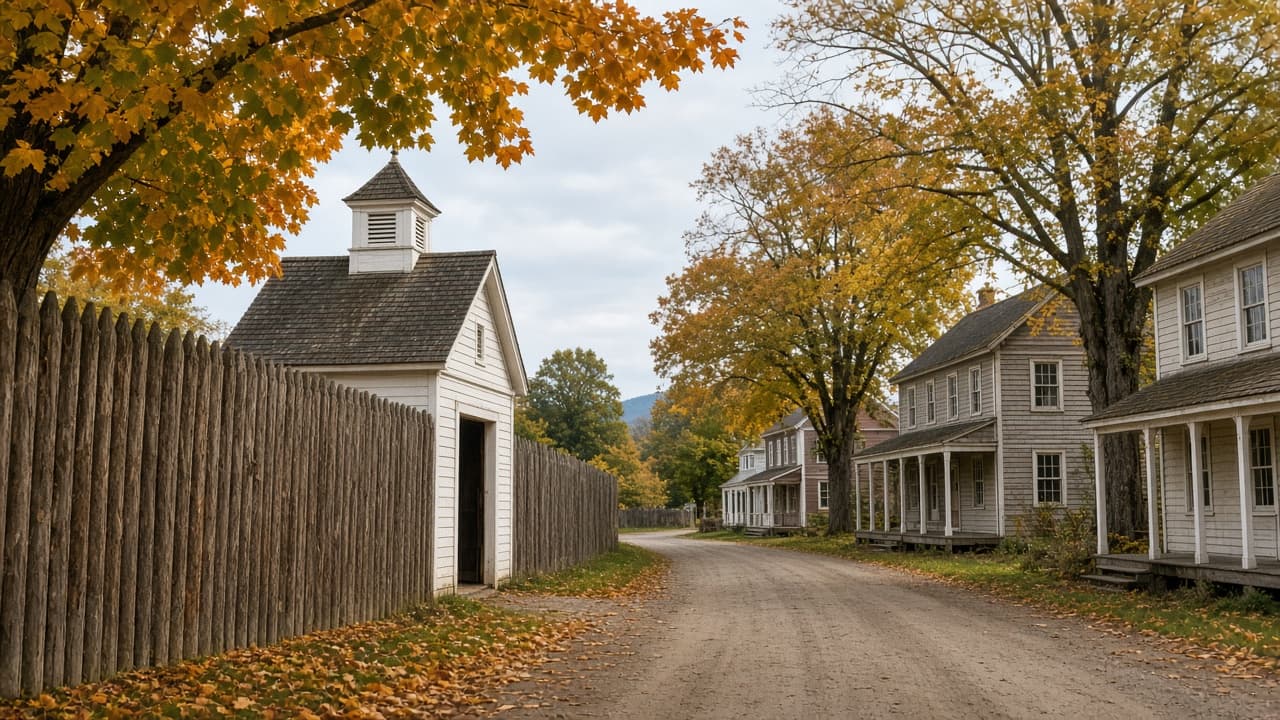 Heritage village street