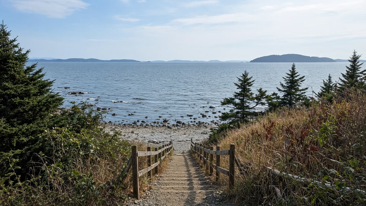 Rocky Pacific shoreline