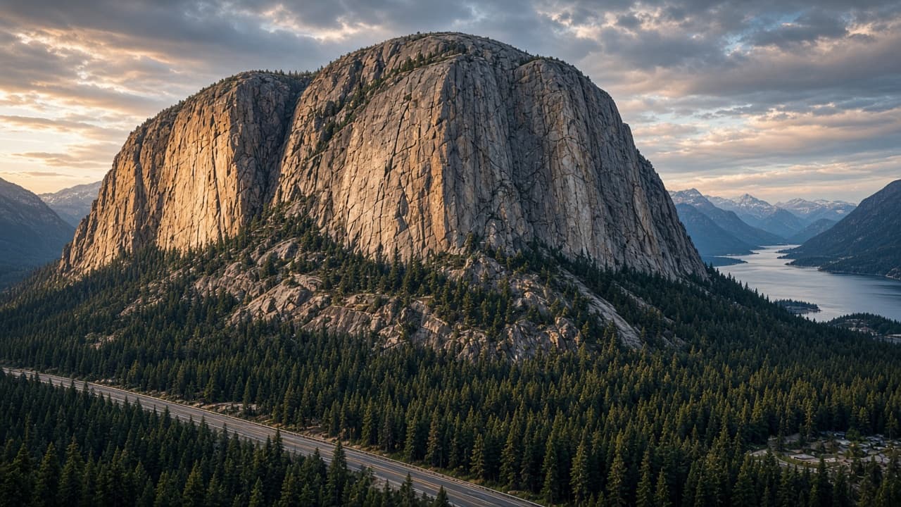 Granite mountain valley