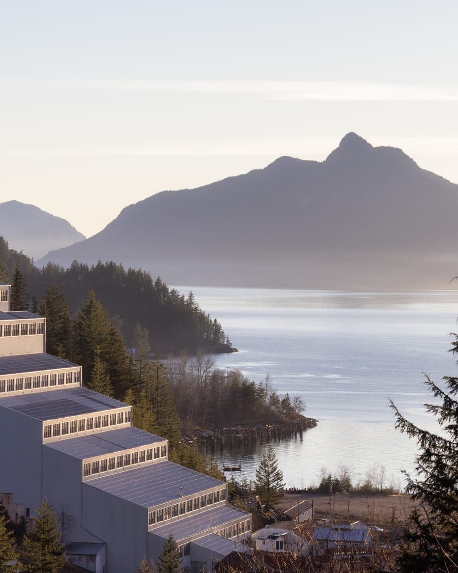 Mountain highway country on Howe Sound