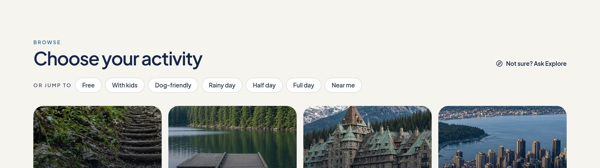 Do page with the activity menu open