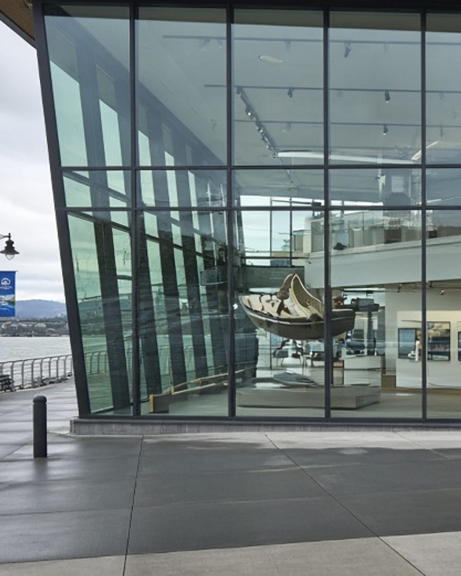 Museum gallery interior