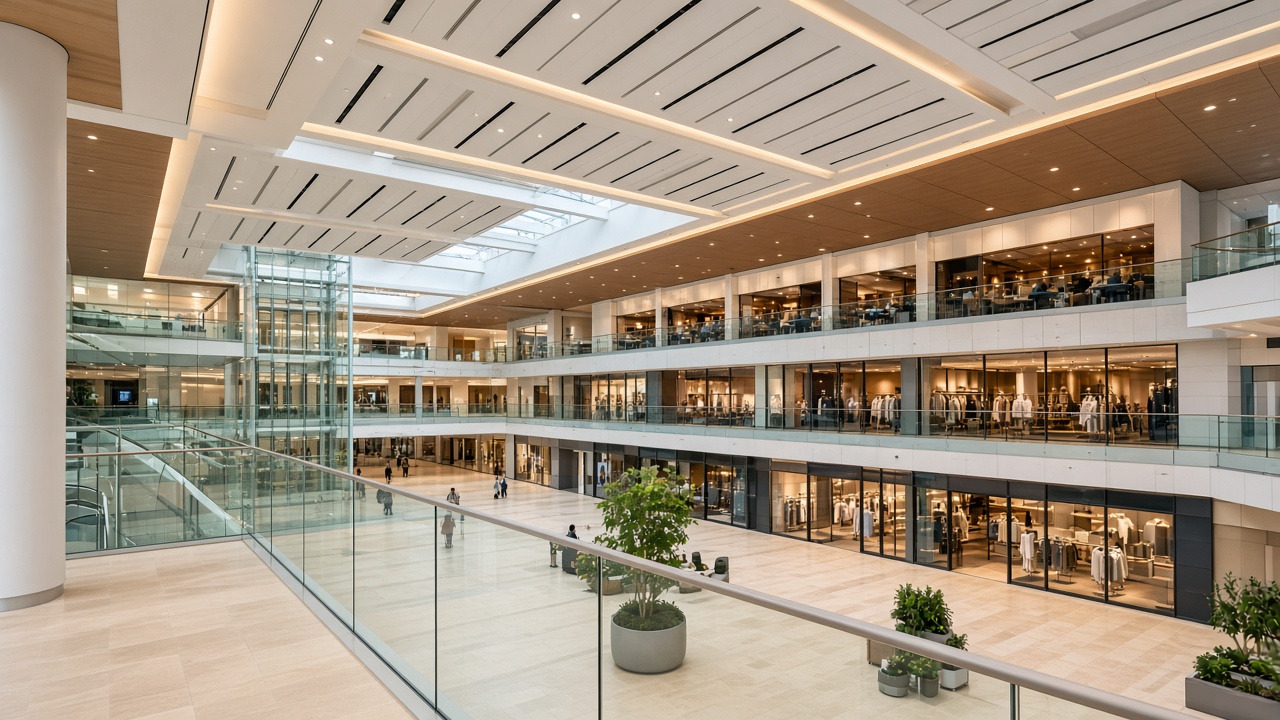 Large indoor shopping centre