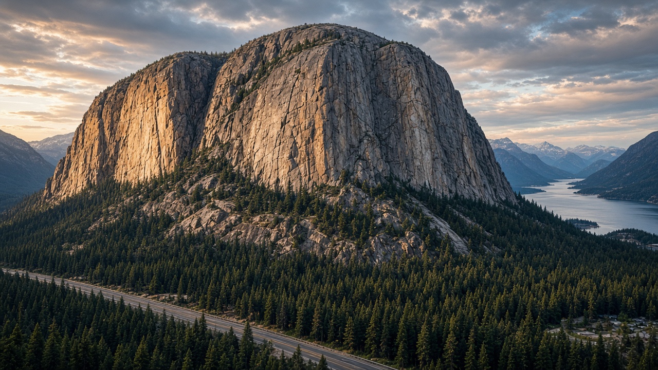 Granite mountain valley