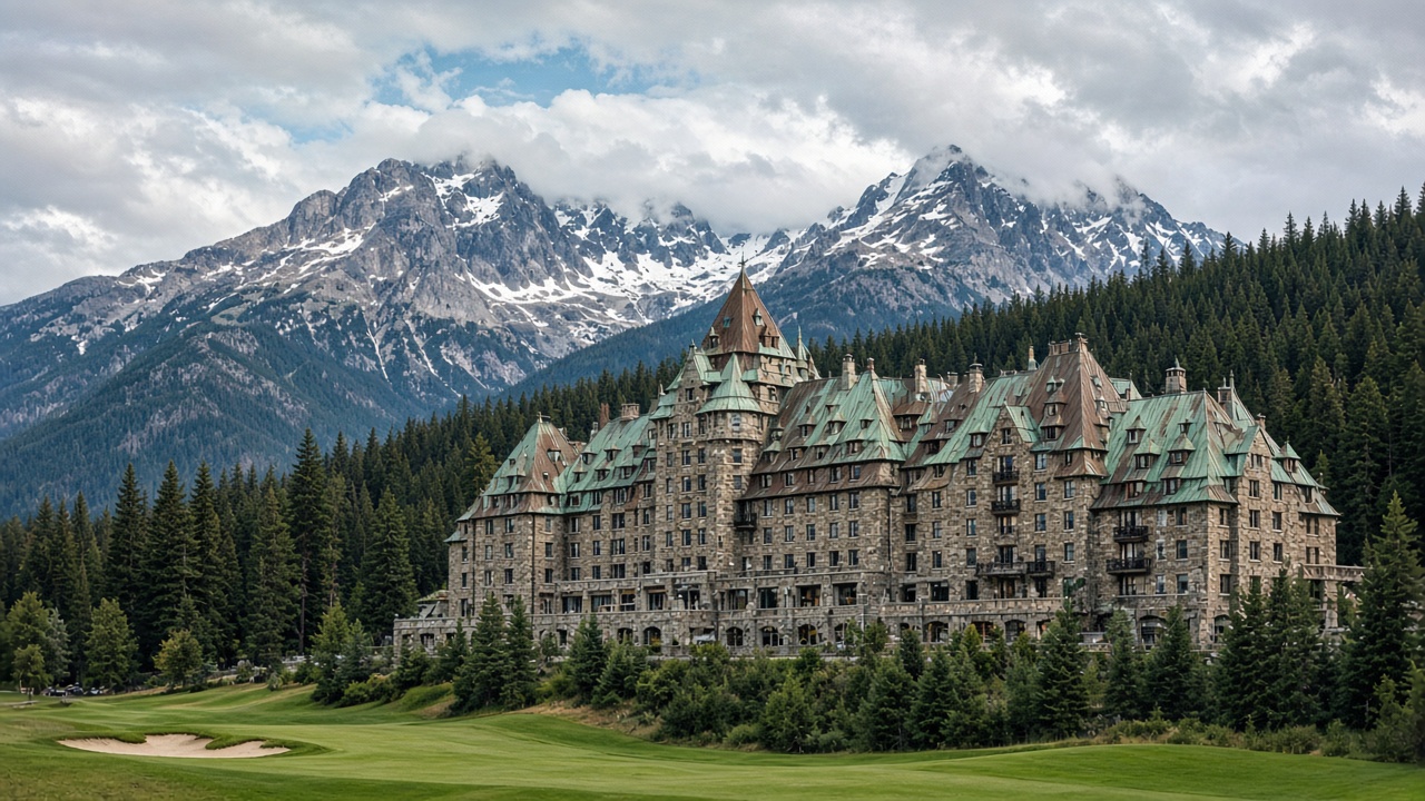 Mountain resort hotel