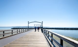 Coastal pier country