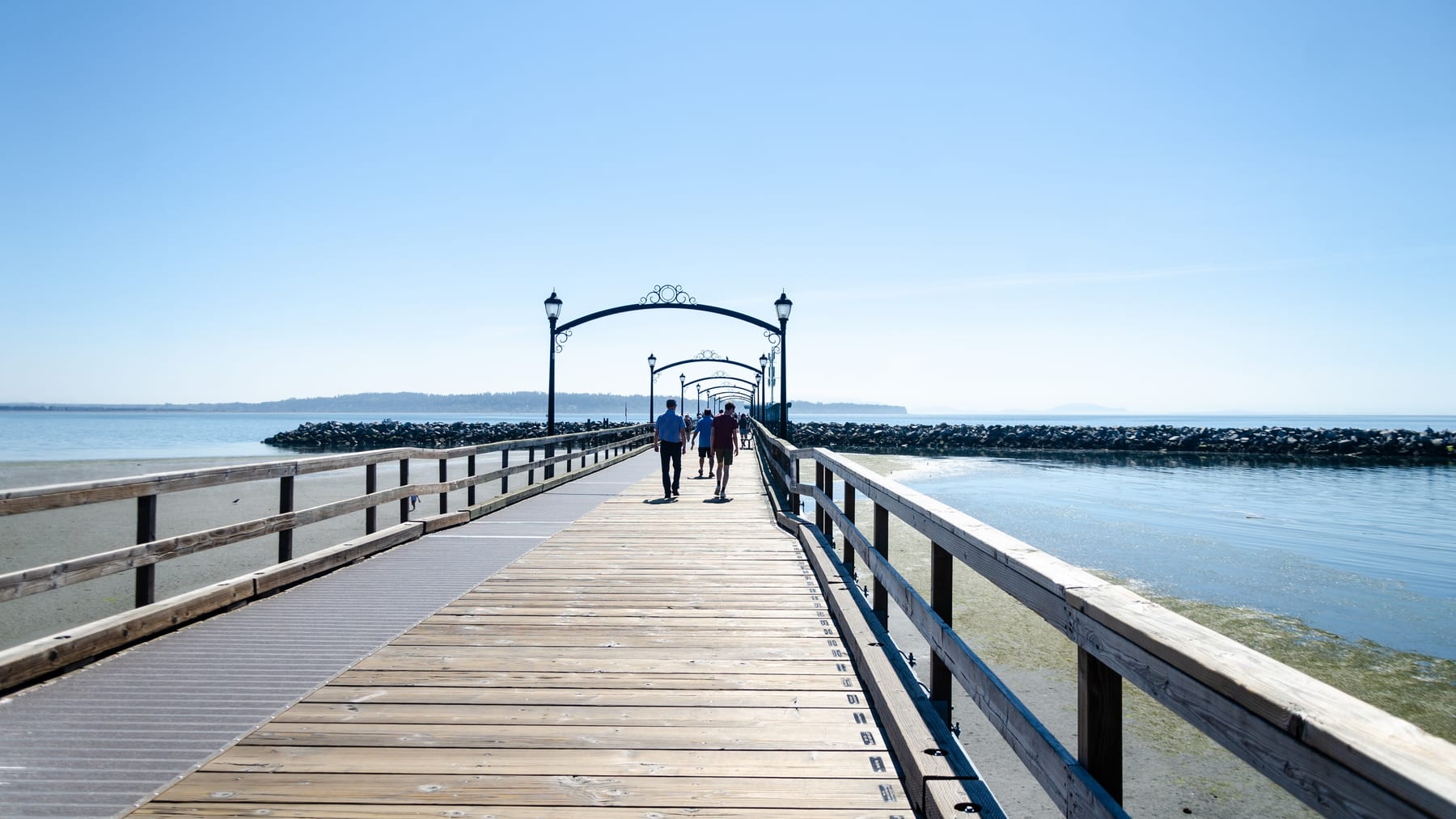 Coastal pier country