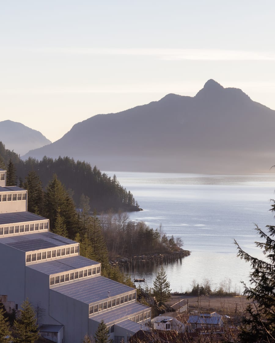 Mountain highway country on Howe Sound