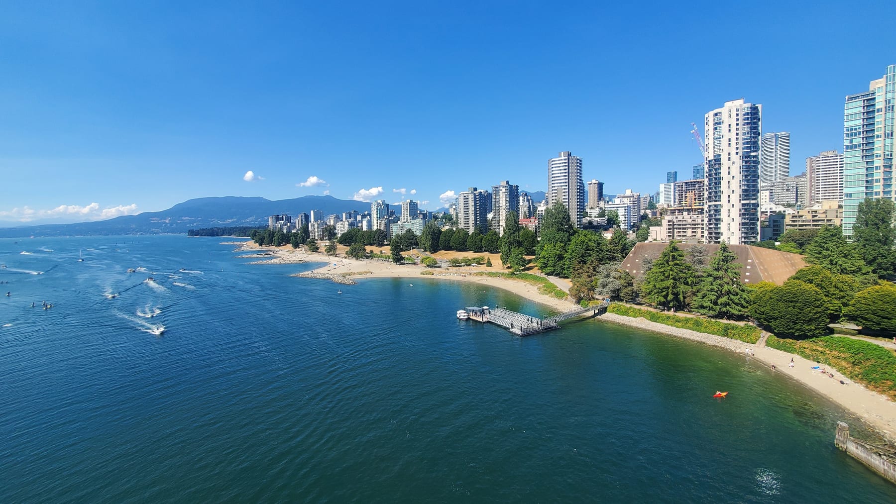 Vancouver waterfront path