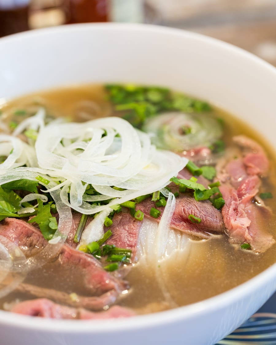 Southeast Asian noodle soup