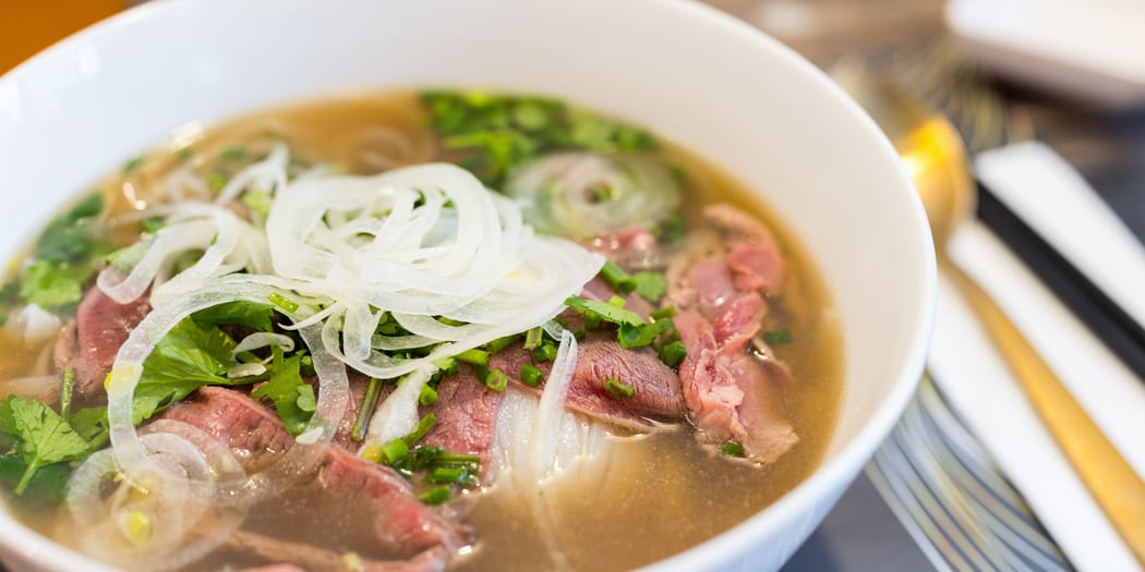 Southeast Asian noodle soup