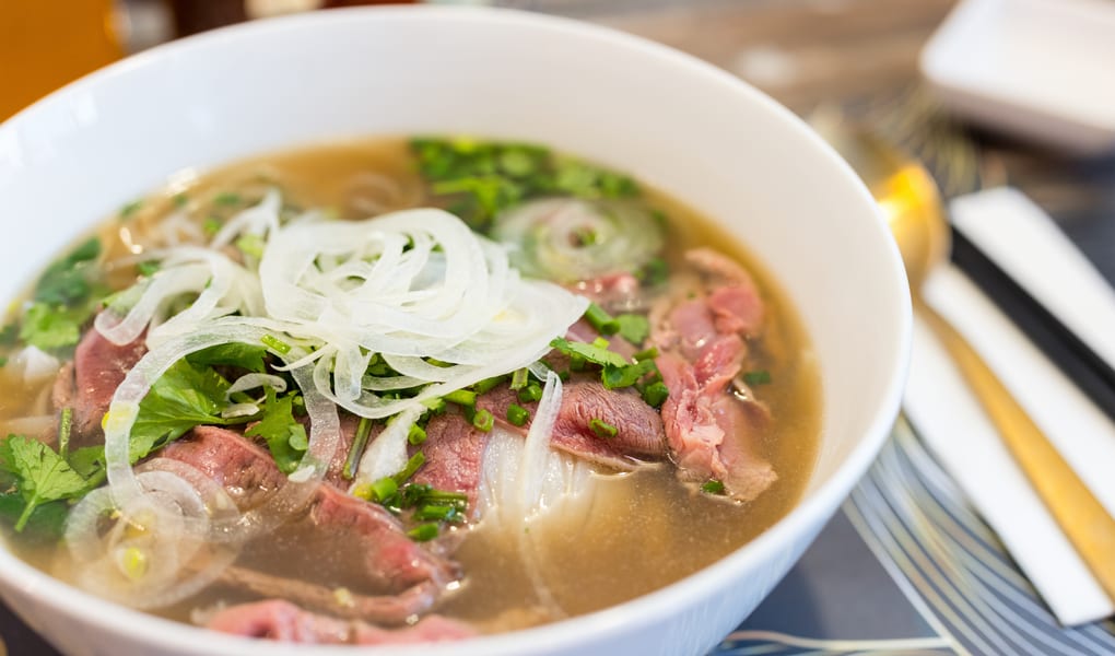 Southeast Asian noodle soup