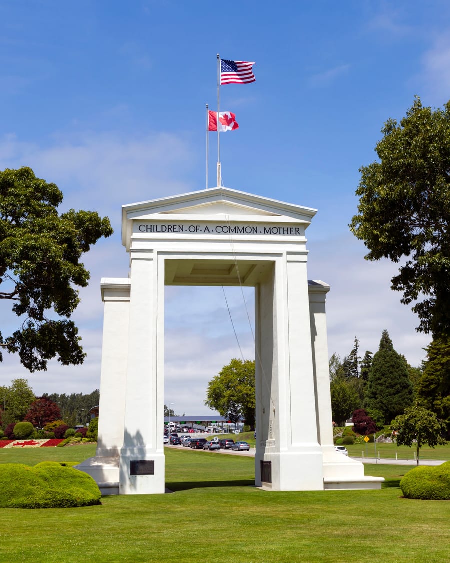 Formal park gardens
