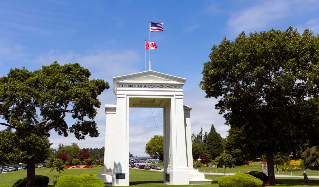 Formal park gardens