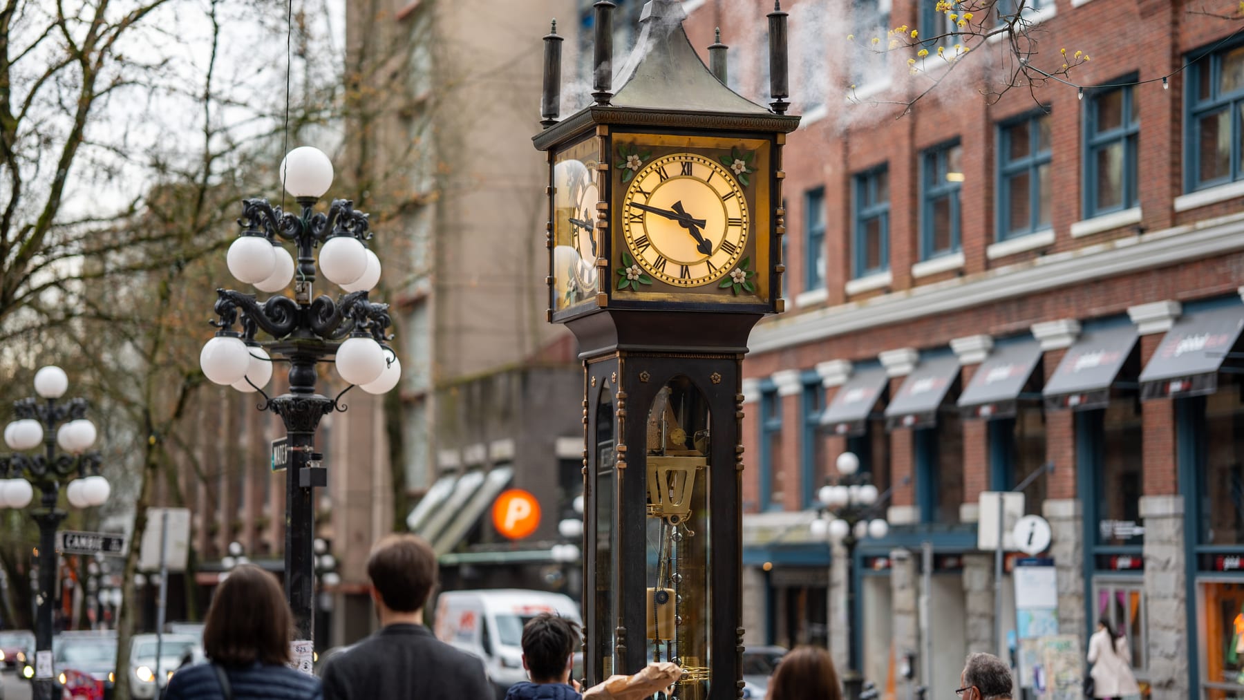 Historic shopping street