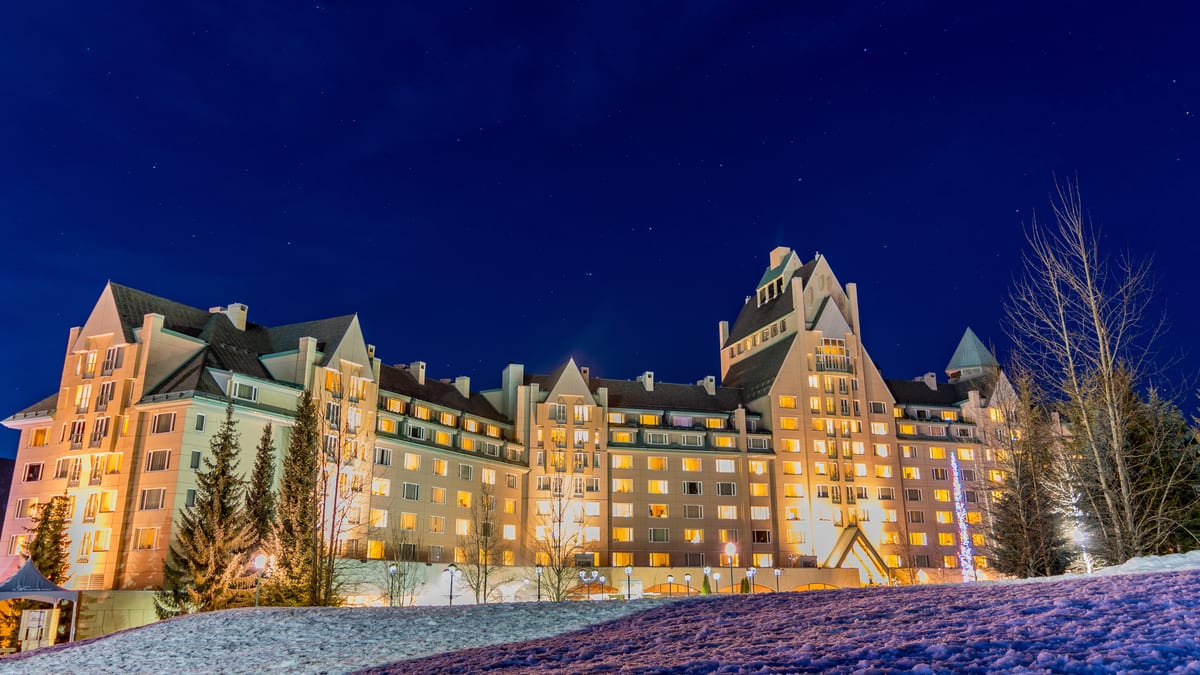 Mountain resort hotel