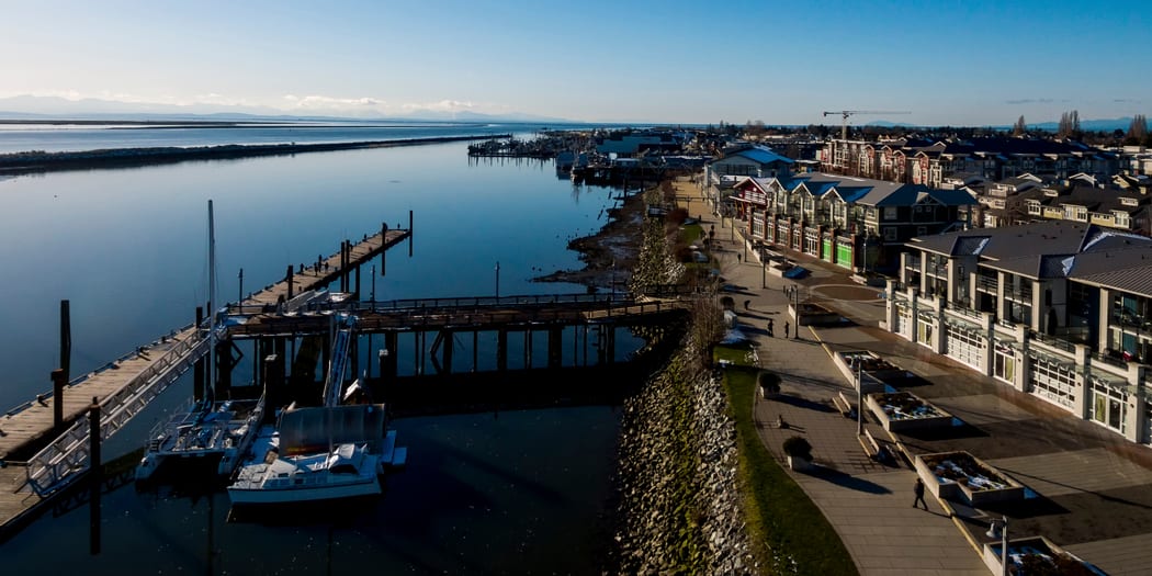 Working waterfront and coastal light